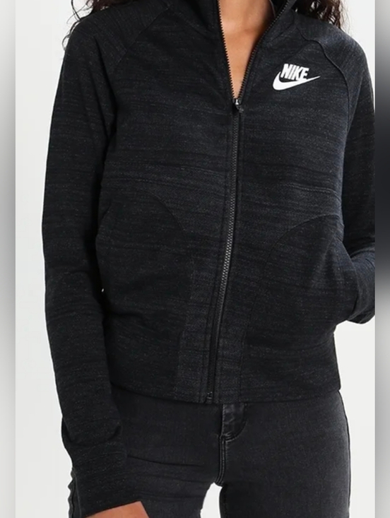Nike Jackets & Blazers - Nike Dark Gray Short Jacket Medium Zip Up Athletic Activewear Casual Size Medium
